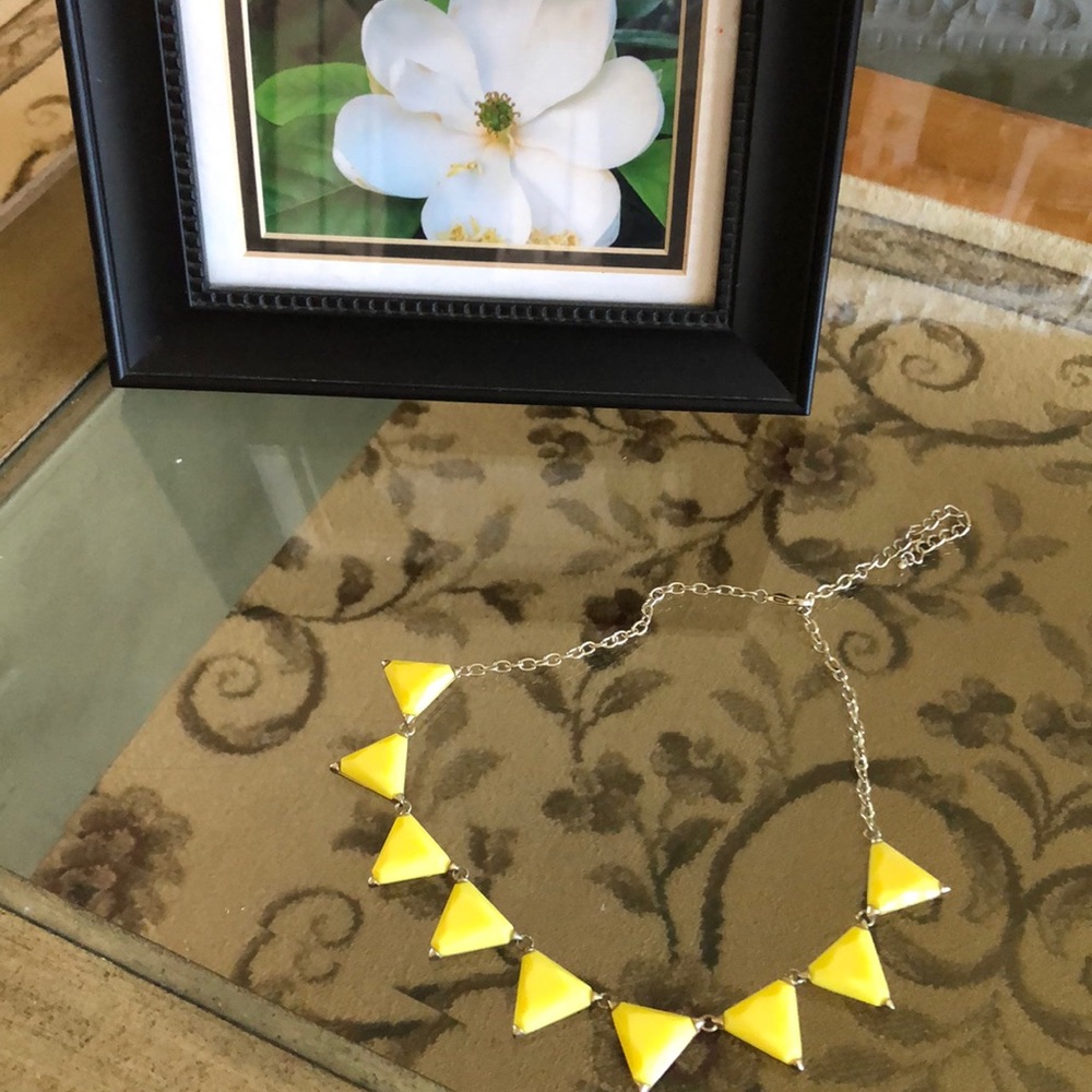 Yellow necklace
